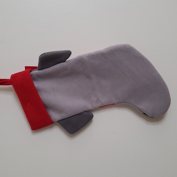 Felt Puppy Dog Christmas Stocking - Picture 4 of 4